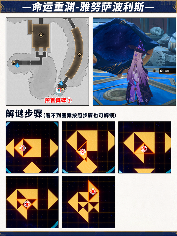 崩坏星穹铁道3.0预言算碑解谜全攻略指南