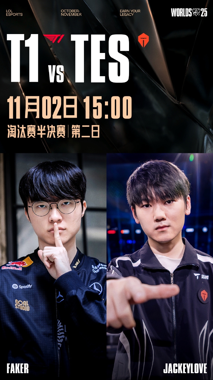 《英雄联盟》S15半决赛TES对阵T1能否终结Faker的不败传奇