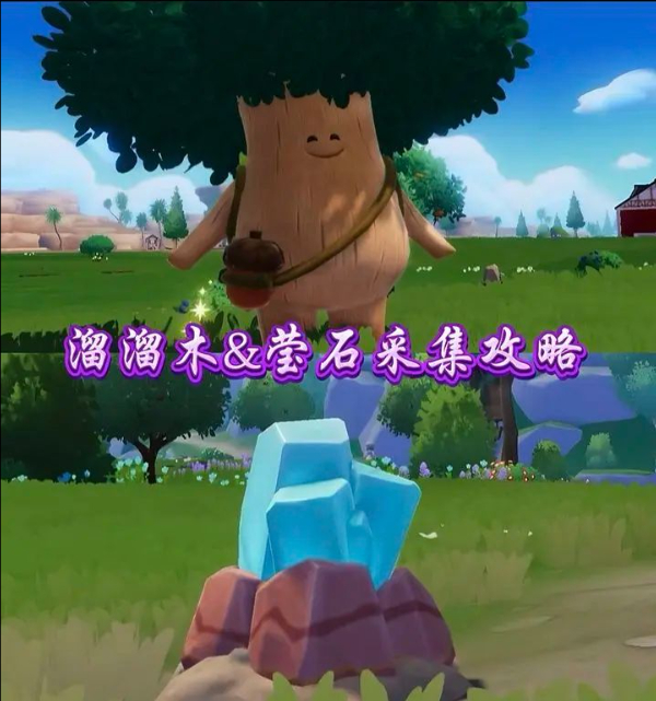 11月3日心动小镇溜溜橡木与无暇荧石的具体方位