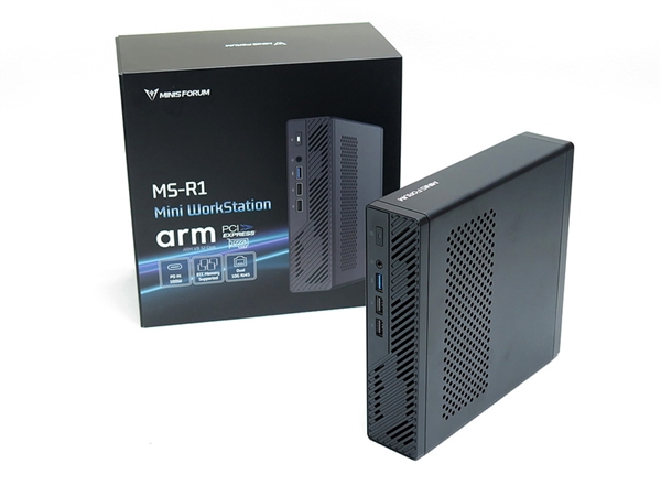 铭凡推出旗下首款Arm架构迷你主机MS-R1：搭载国产此芯P1，还配备了PCIex16插槽