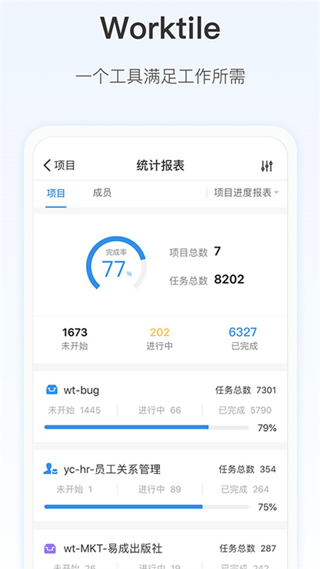 Worktile手机版图3