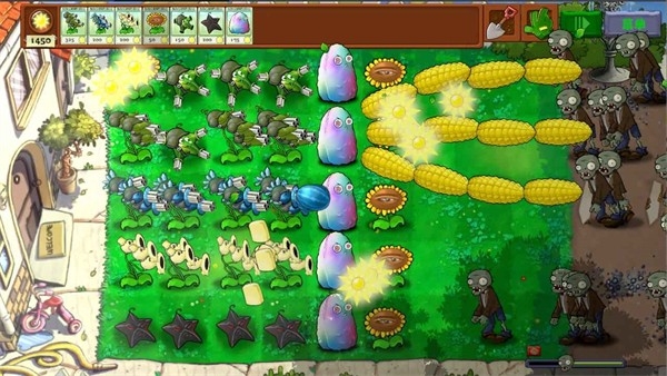 植物暴虐僵尸自制魔改版图2