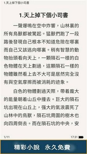 甜橙小说截图5