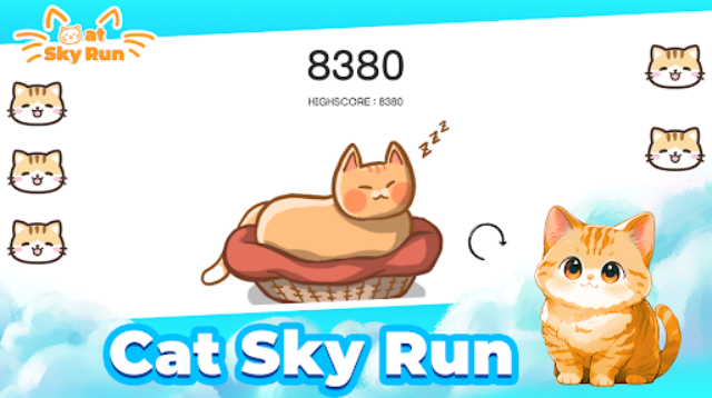 猫咪飞天跑图3
