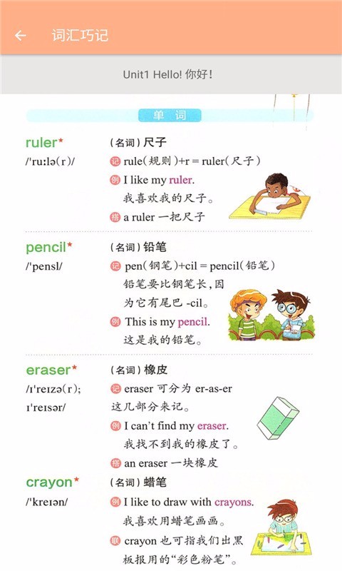 三年级上册英语辅导图1