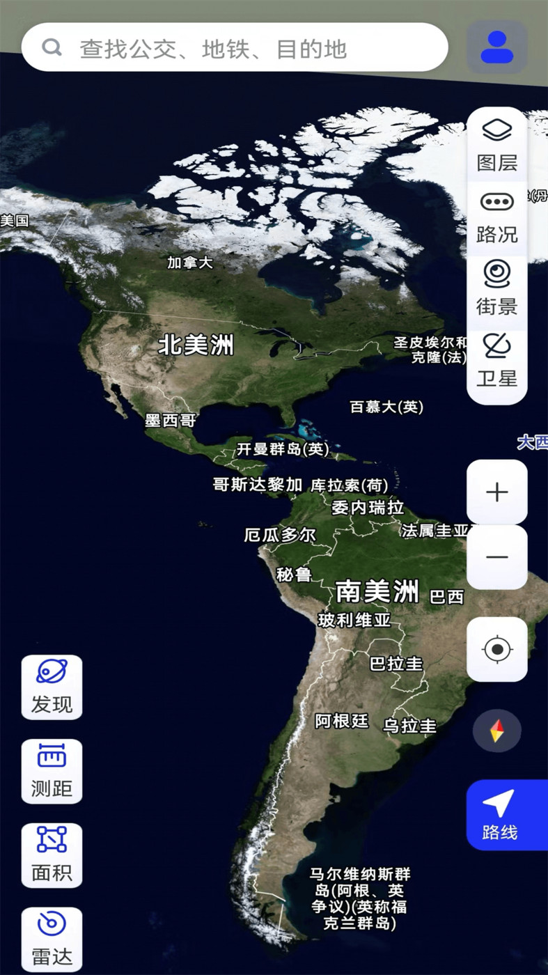 北方卫星地图图3