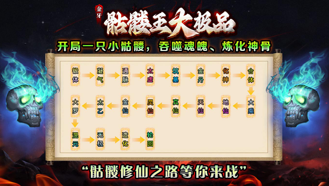 金牙骷髅王大极品游戏绿色版图2