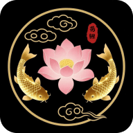 荷花锦鲤壁纸