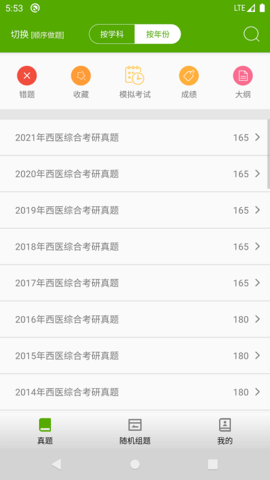 西医综合考研真题图2