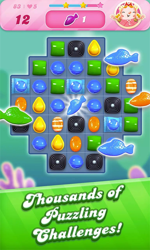Candy Crush Saga图1