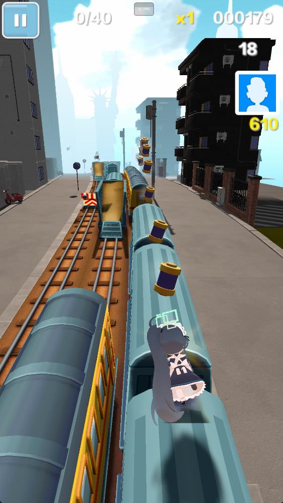 蔚蓝跑酷图1