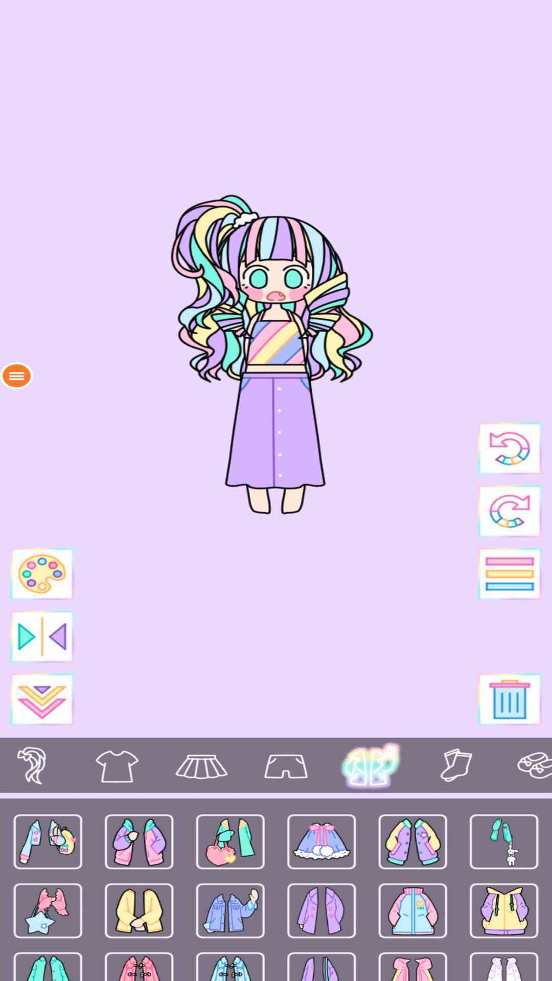 粉彩少女图3