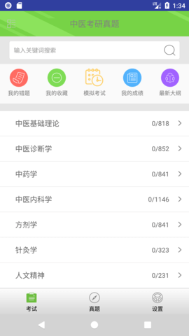 中医考研真题图1
