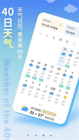 清新天气预报图2
