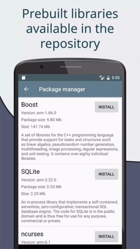 Cxxdroid图3