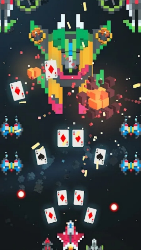 天空之翼像素战士游戏图2