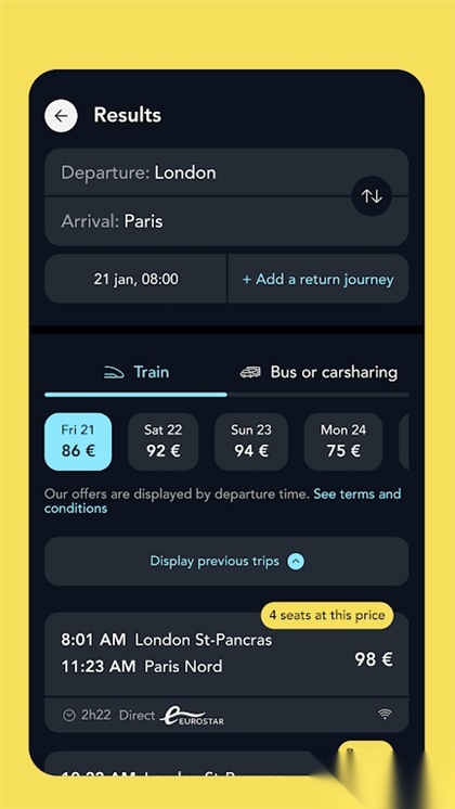 sncf connect安卓图1