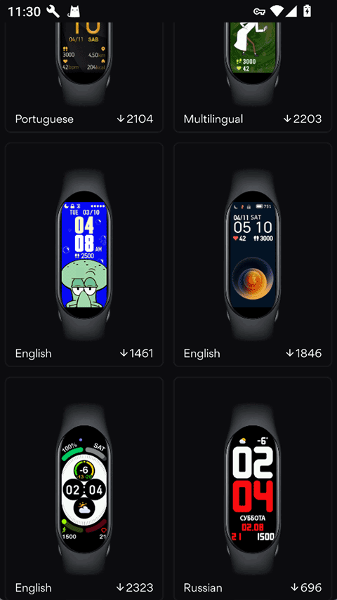 小米手环5表盘自定义工具图5