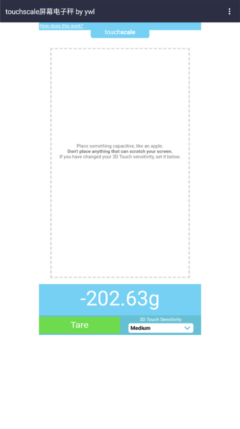 touchscale(1)