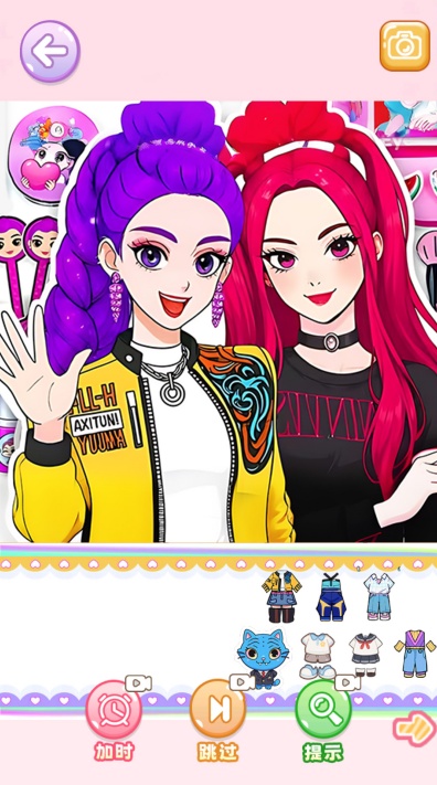 安静书女孩世界游戏(4)
