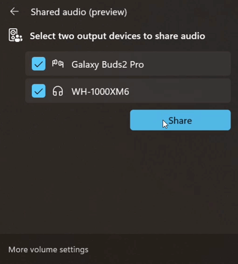 让大家久等啦！Windows11总算上线了蓝牙音频共享功能