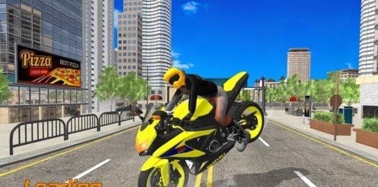 摩托车城市竞速截图3
