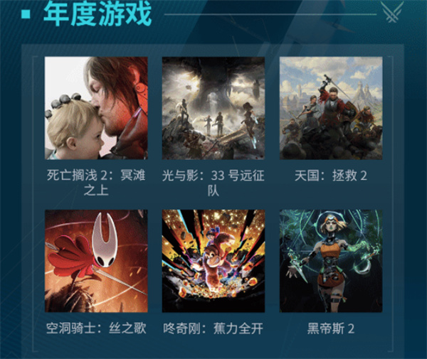 TGA2025完整提名名单已正式揭晓！《光与影：33号远征队》斩获全场提名数量之最！