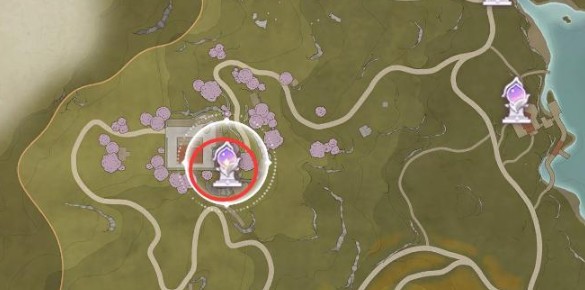 无限暖暖纪念之章盖章处：花树高地具体位置在哪