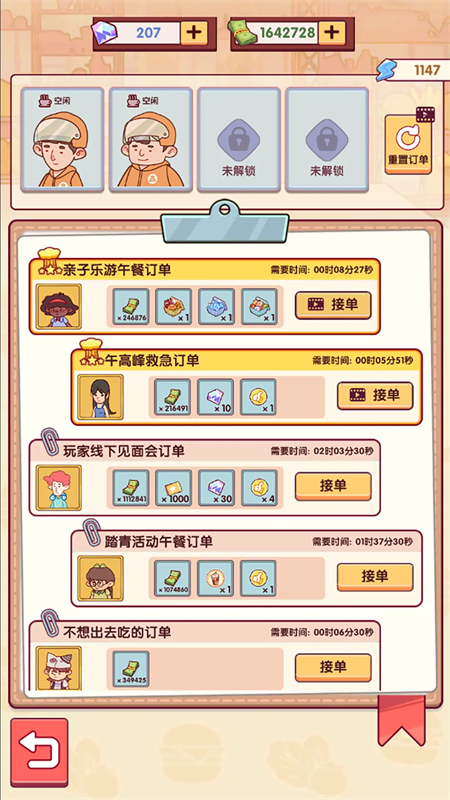 开一家汉堡店正版图1