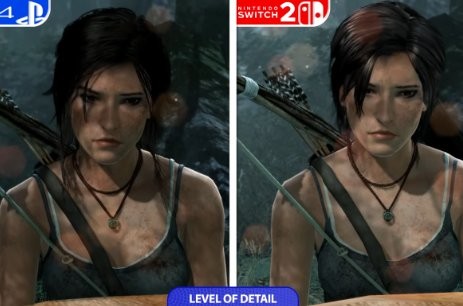 稍显逊色！Switch版《古墓丽影：终极版》与PS4版画面性能横向对比