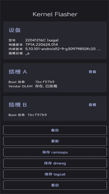 Kernel Flasher图3