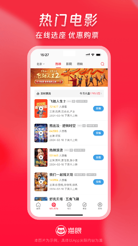 猫眼实时票房图2