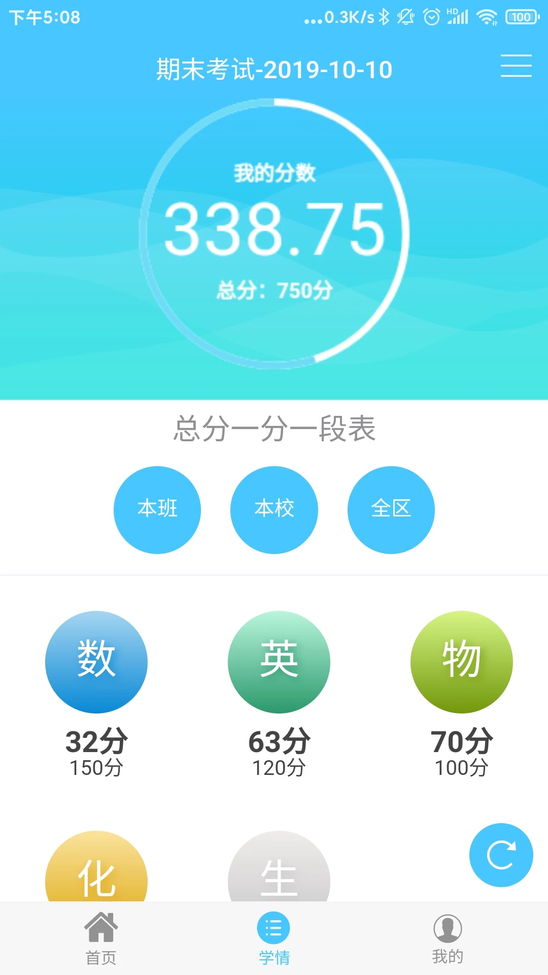学情达成绩查询登录本(改名达美嘉家长端)原版图5