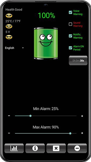 Battery Alarm PRO(2)