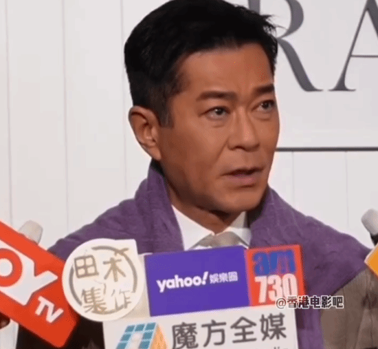 记者询问古天乐，若被粉丝称呼为“老公”会作何反应，他表示会劝对方尽快步入婚姻殿堂