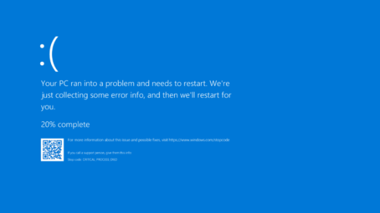 公共场合电脑突然死机？Windows11这项新功能太贴心了：蓝屏后15秒自动关闭屏幕，尴尬瞬间消失！