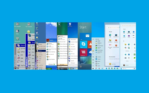 走过三十载！历代Windows开始菜单大比拼：Windows7并非最优你心水哪一代？