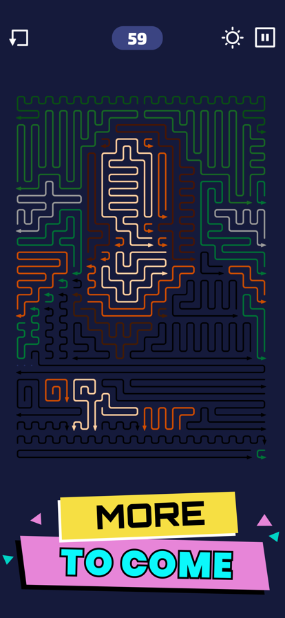 箭头迷宫图6