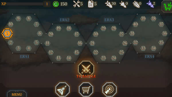 进化战机轰炸菜单图2