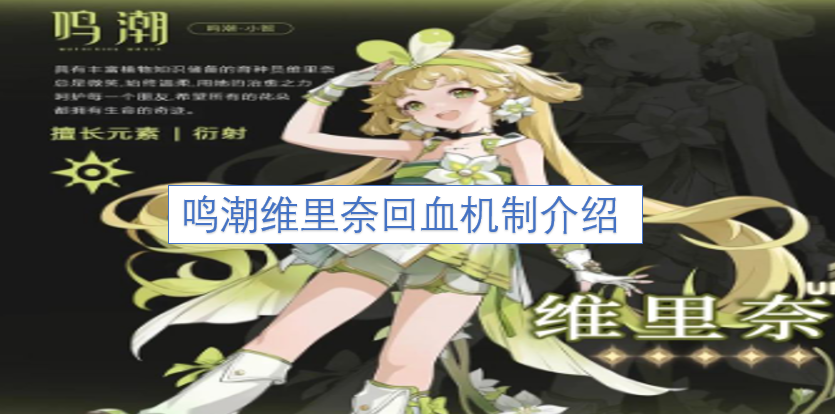 鸣潮维里奈回血机制解析