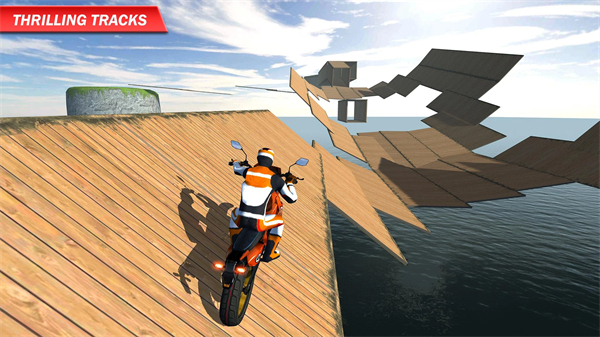 Racing on Bike