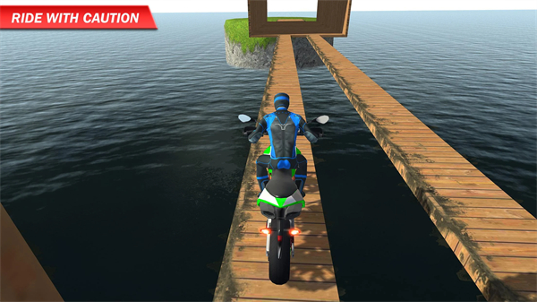 Racing on Bike