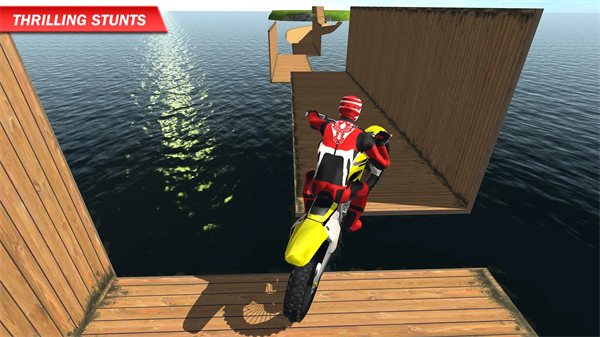 Racing on Bike