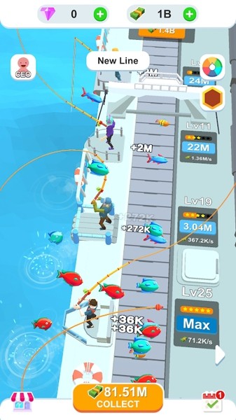 闲散的海上钓鱼图2