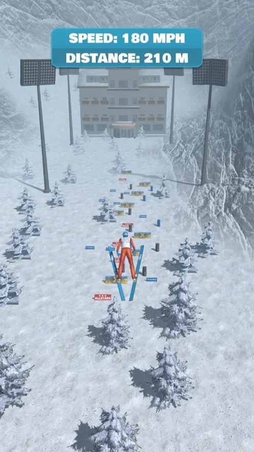 滑雪坡道跳跃图4