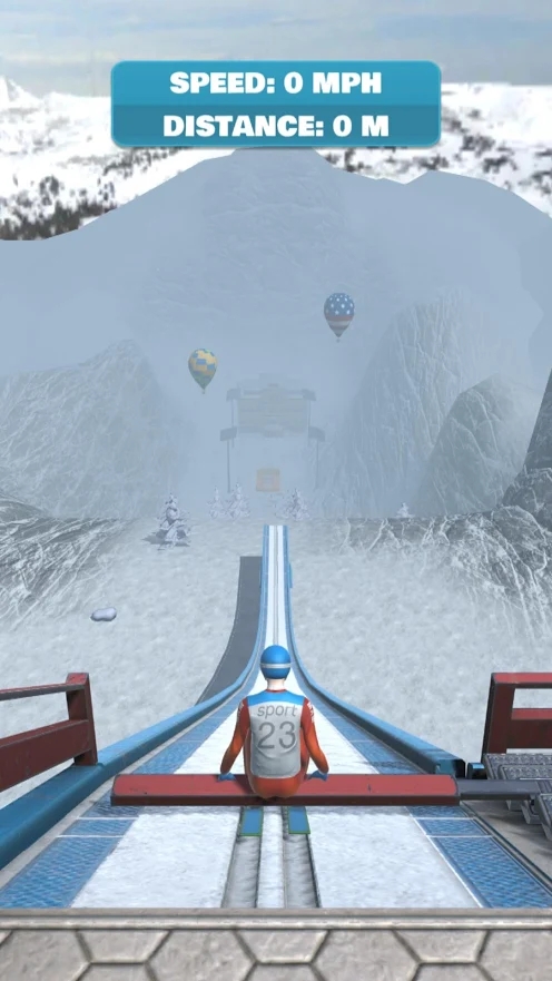 滑雪坡道跳跃图3