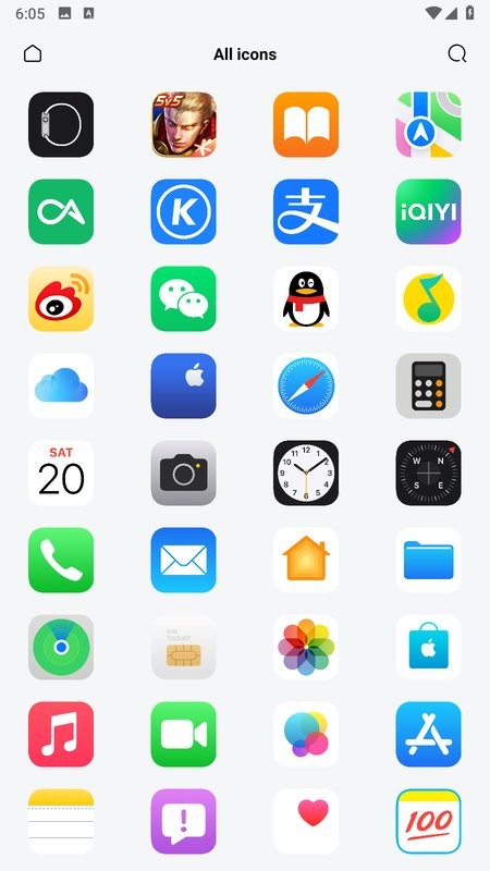 安卓仿iOS图标包手机版图4