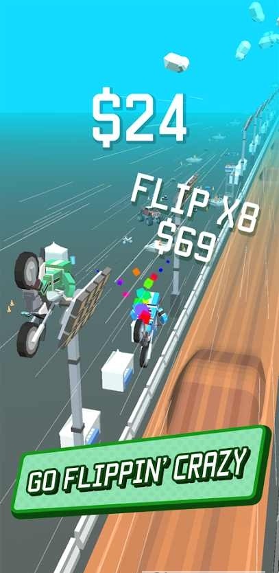 超级摩托车特技3D官方最新版图3