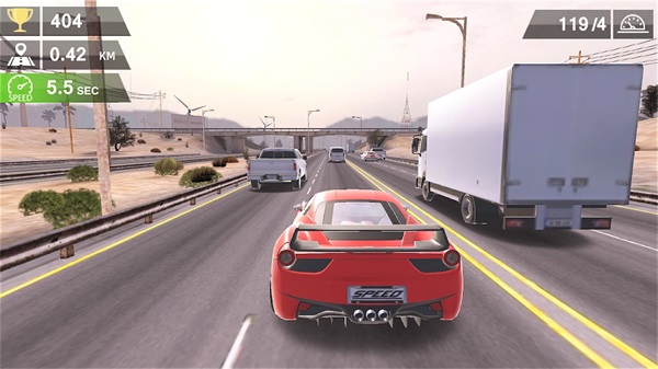 高速道路竞速驾驶游戏无广告版图2