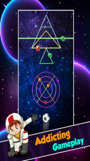 弹力太空球手游版图1